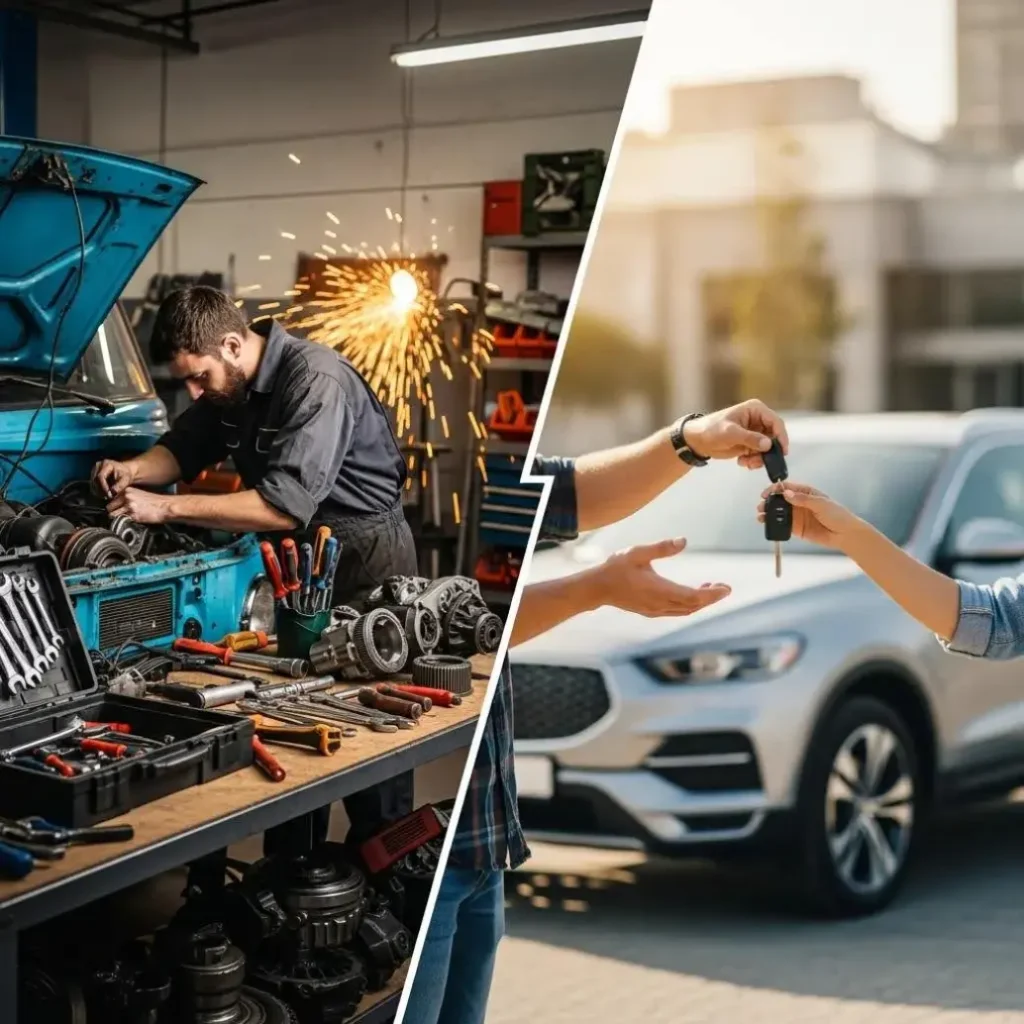 Repair vs Sell Decision for an Emissions-Failed Van