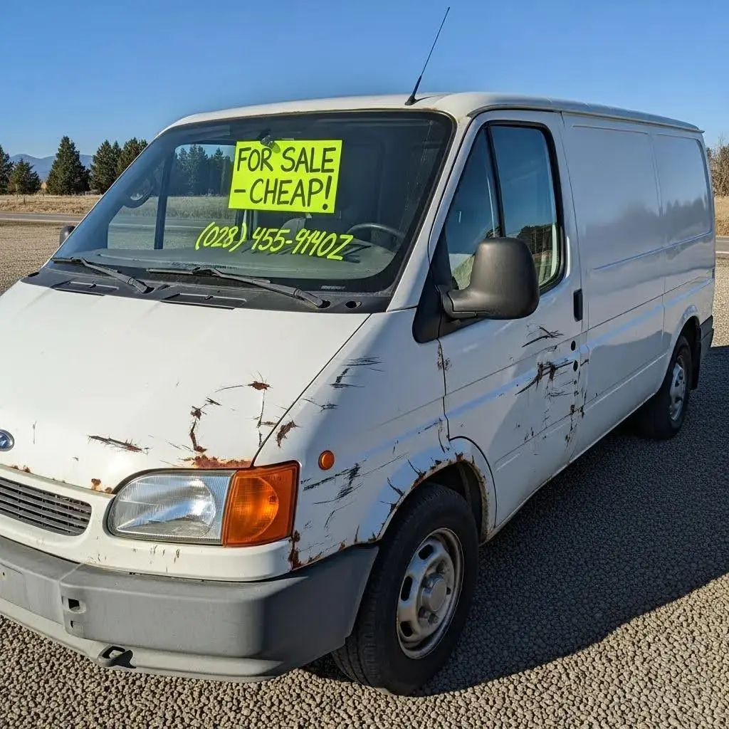 Can You Sell Your Van with Bodywork Issues