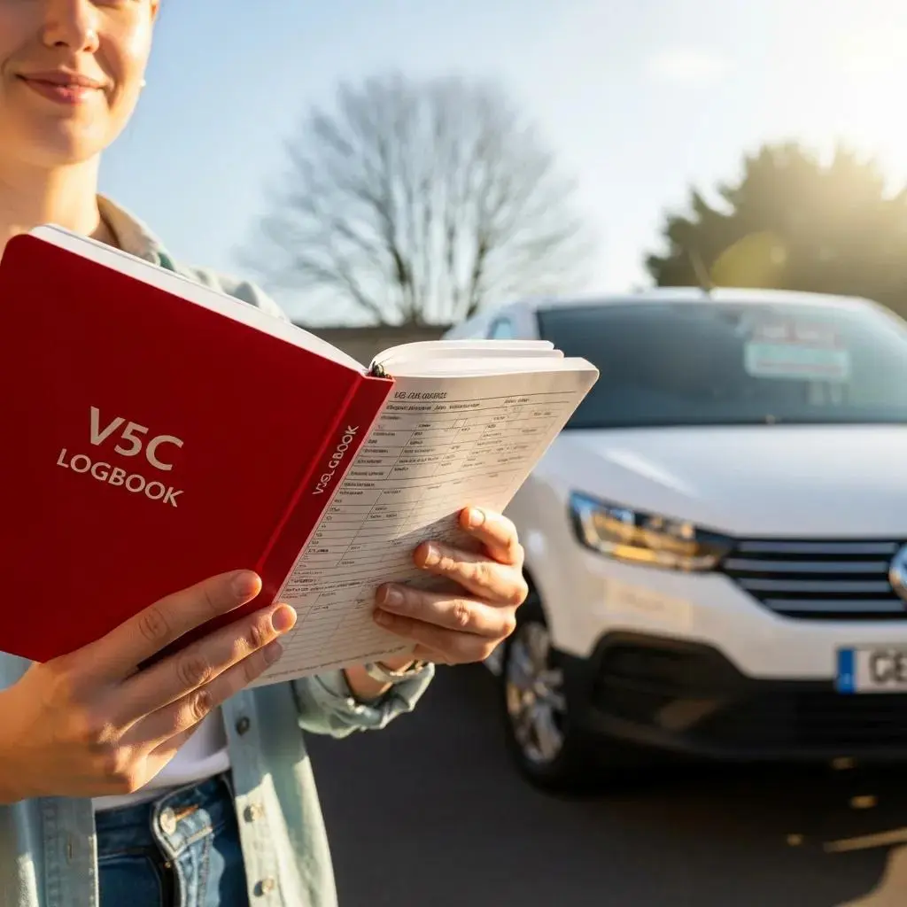 person-holding-a-v5c-logbook-with-a-van-in-the-background-symbolizing-the-vehicle-selling-process