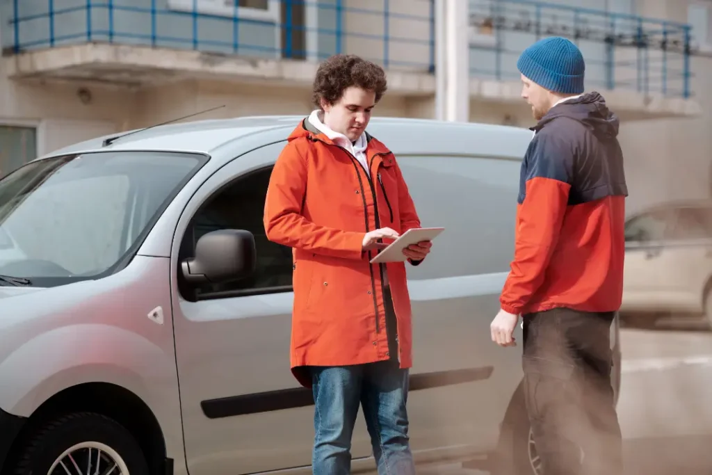 Preparing a Van With Suspension Problems for Collection
