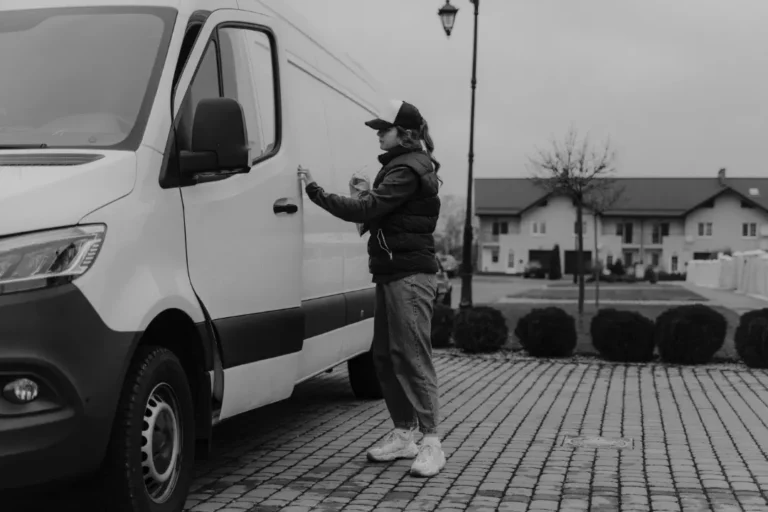 Preparing the Van for Collection