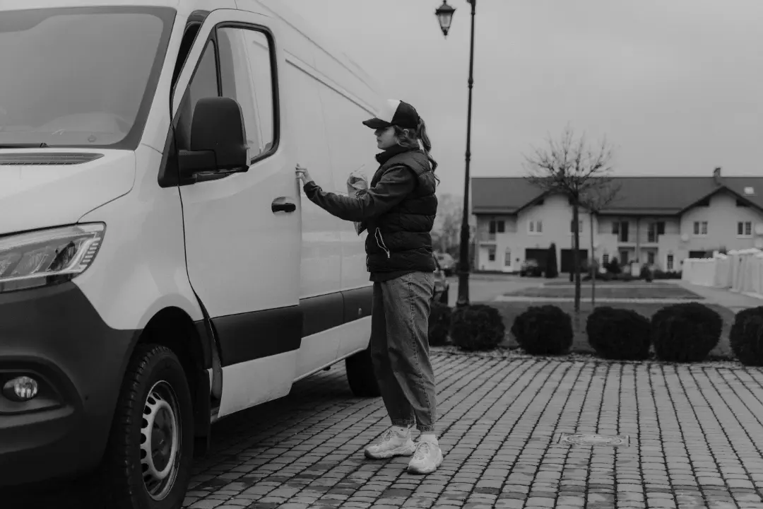 Preparing the Van for Collection